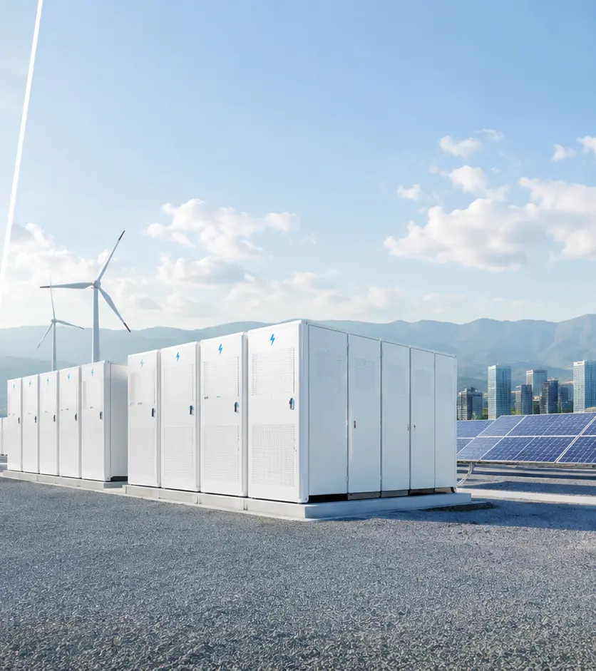 Energy storage system at a renewable energy site